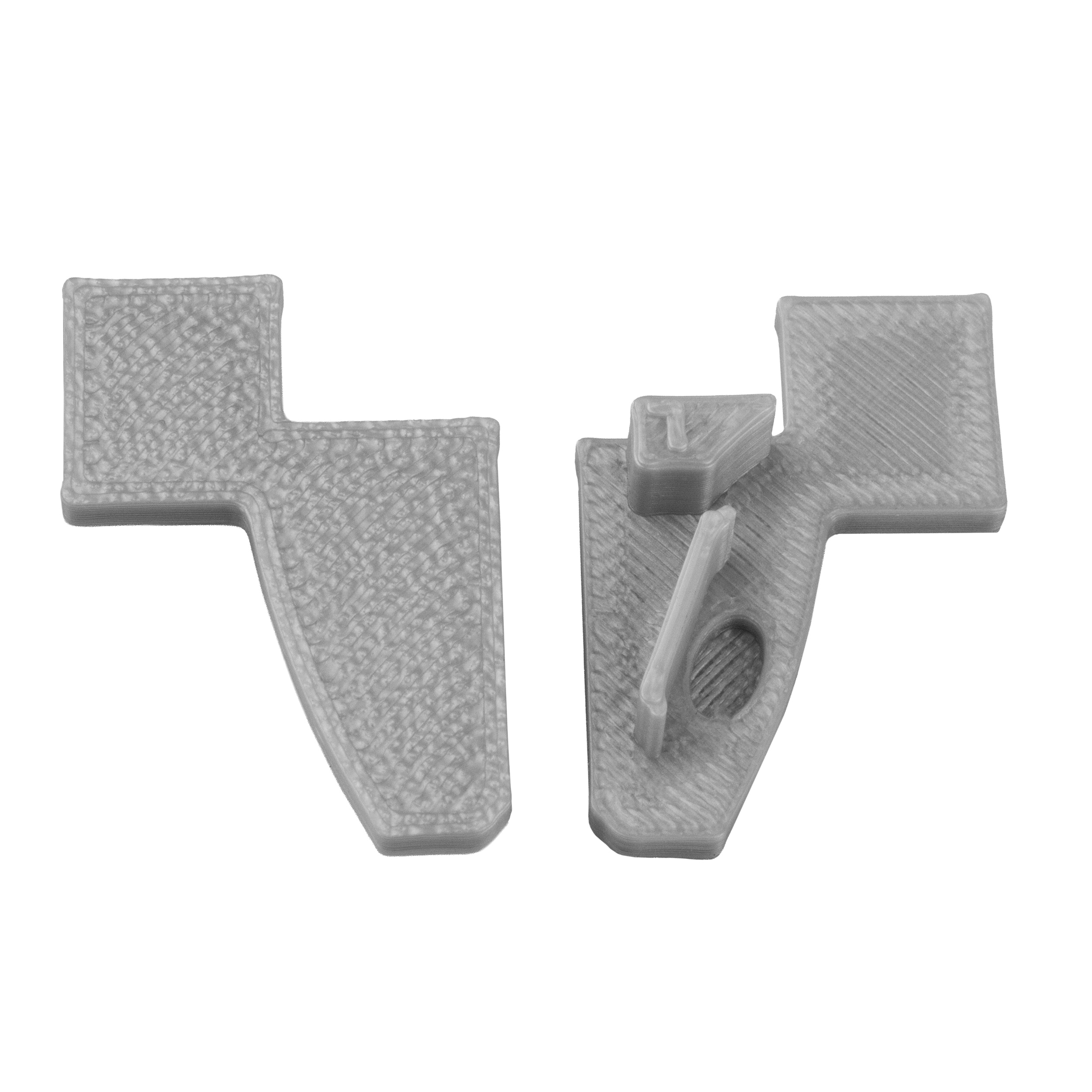 T-40 20° LED Alu Fliesenprofil Treppenprofil Stufen 10mm silber