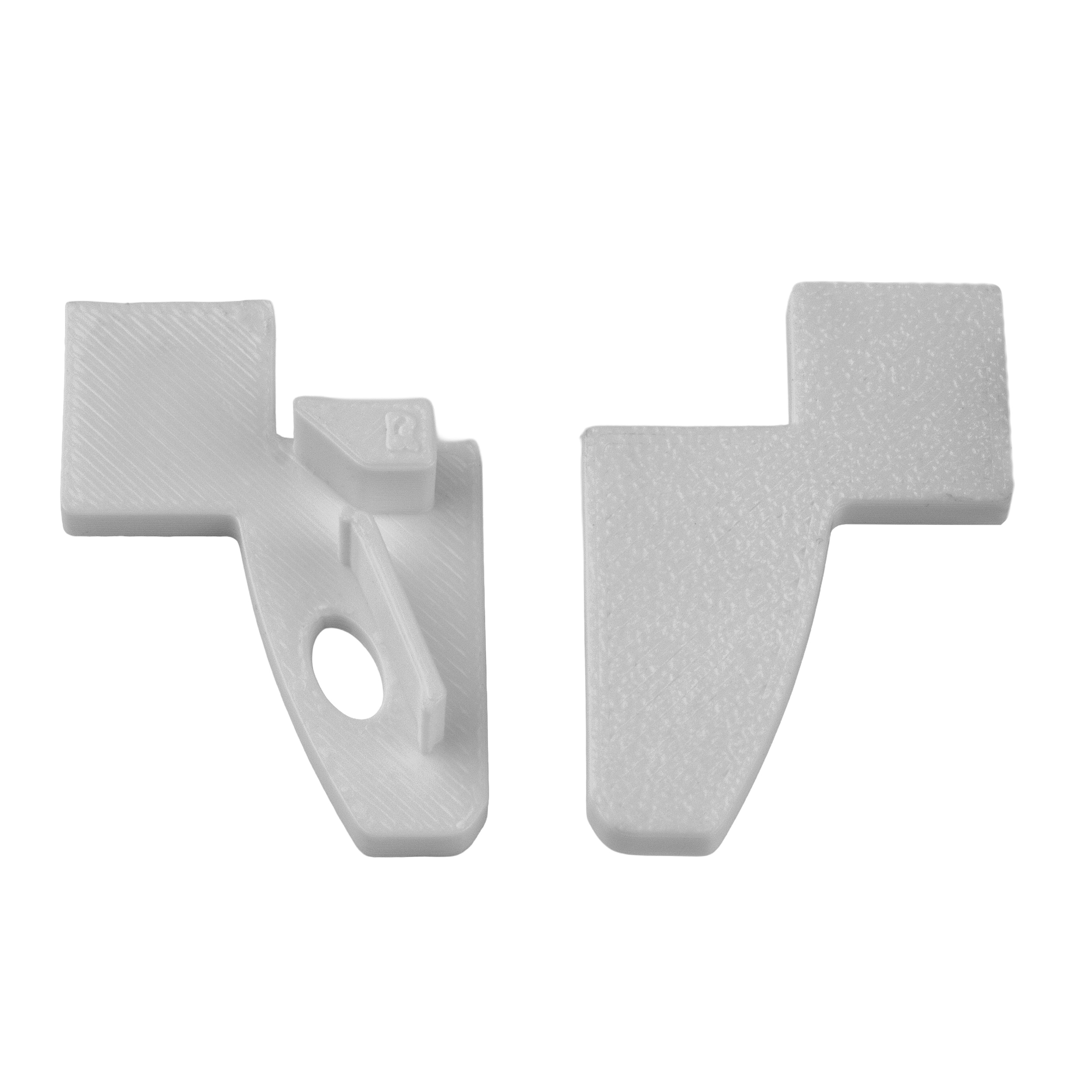 T-40 20° LED Alu Fliesenprofil Treppenprofil Stufen 10mm weiss T-40 20° LED Alu Fliesenprofil Treppenprofil Stufen 10mm weiss