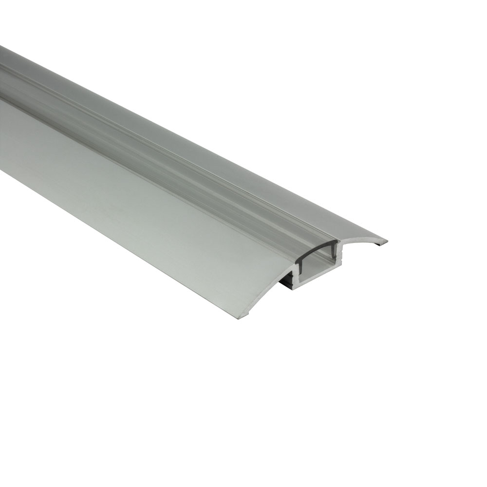 B-Ware - F01 LED Aluprofil Silber Übergangsprofil 1m klar B-Ware - F01 LED Aluprofil Silber Übergangsprofil 2m klar