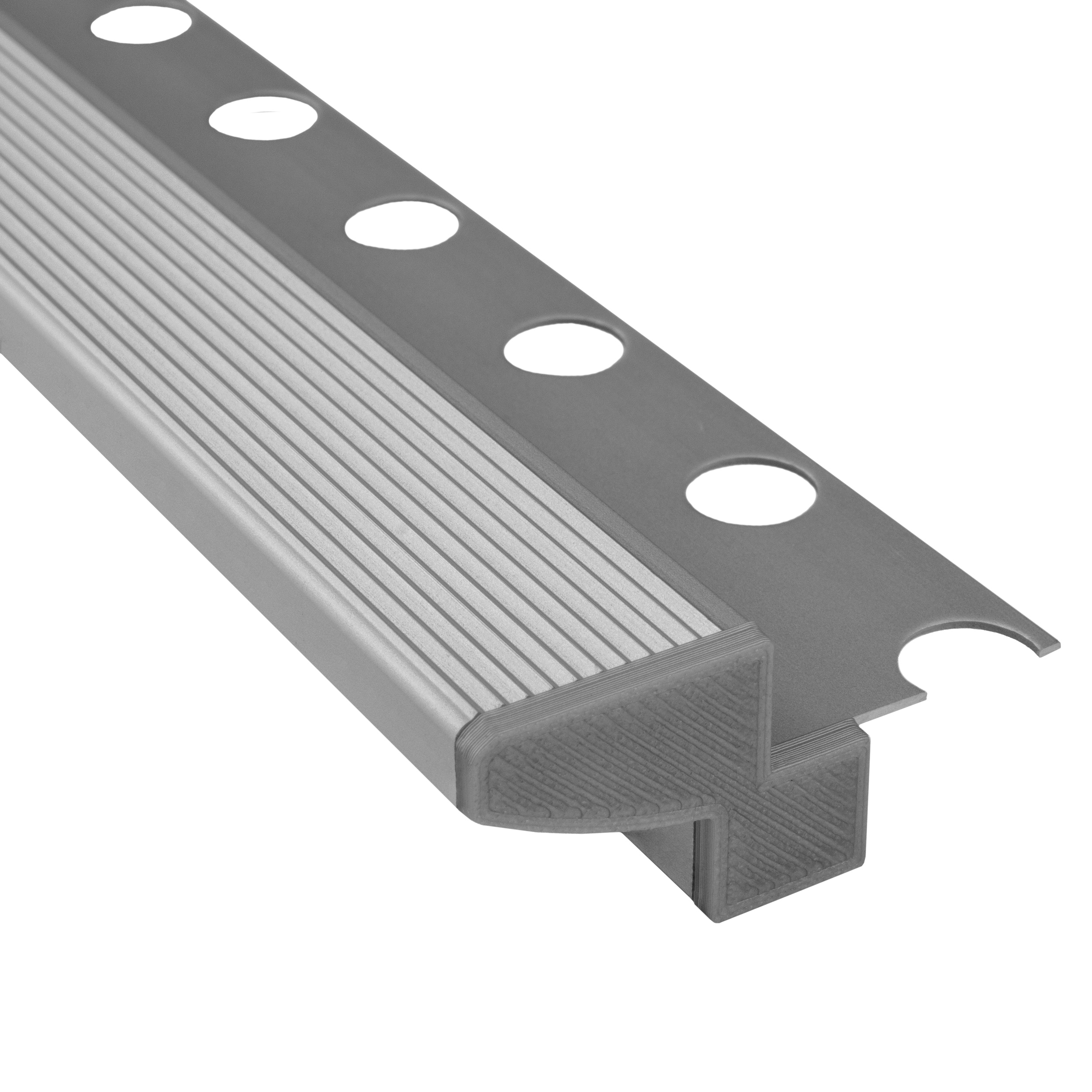 T-40 20° LED Alu Fliesenprofil Treppenprofil Stufen 10mm silber T-40 20° LED Alu Fliesenprofil Treppenprofil Stufen 10mm silber